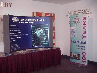 <div>There were several displays and lots of handouts.</div>