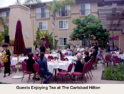 <div><span class="rsg2_thumb_name">Guests Enjoying Tea at The Carisbad Hilton </span></div>